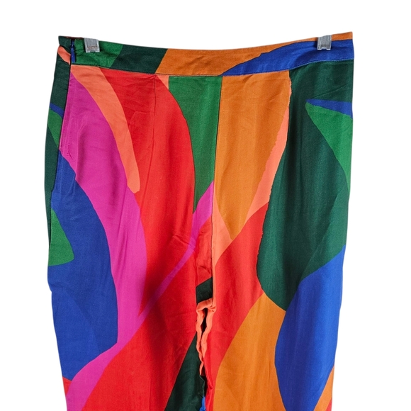 FARM Rio Multicolor Boot Cut Pants - Picture 5 of 10